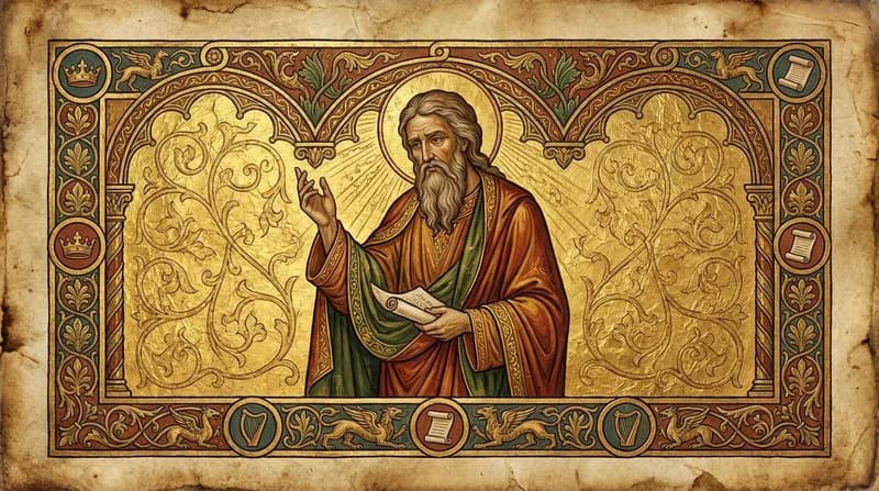 Ilustração do personagem bíblico Natan