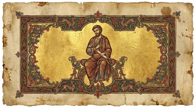 Ilustração do personagem bíblico Nicanor