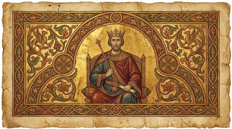 Ilustração do personagem bíblico Obede