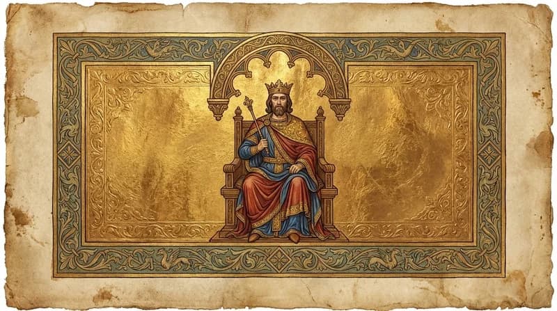 Ilustração do personagem bíblico Ozias