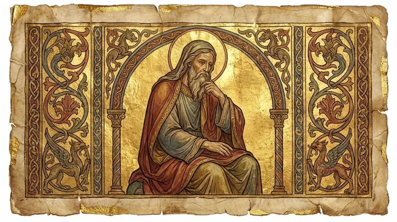 Ilustração do personagem bíblico Patrusim