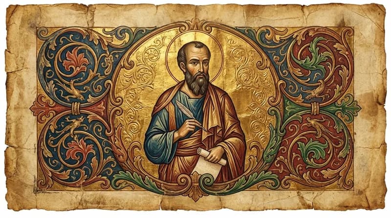 Ilustração do personagem bíblico Paulo