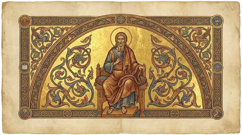 Ilustração do personagem bíblico Peres