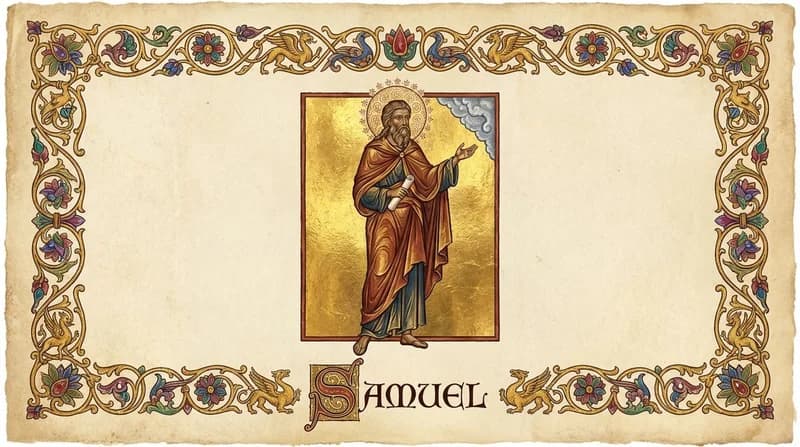 Ilustração do personagem bíblico Samuel
