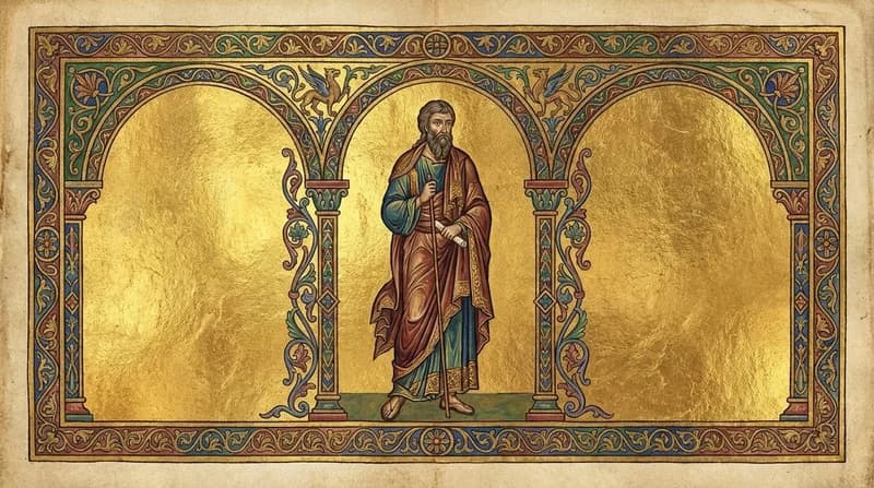 Ilustração do personagem bíblico Seba