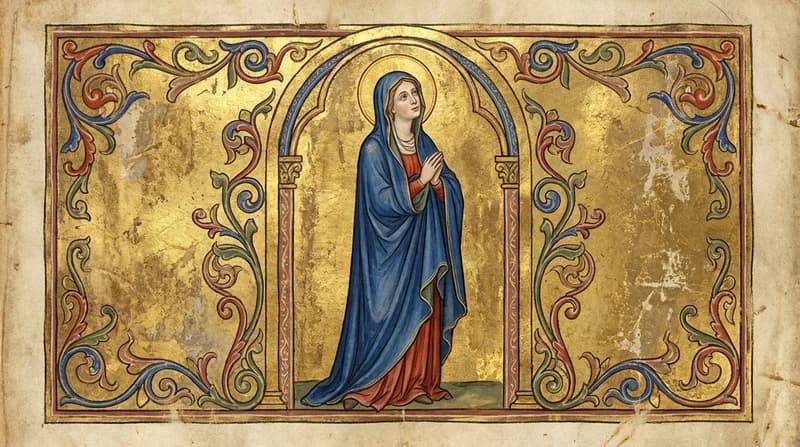 Ilustração do personagem bíblico Suzana