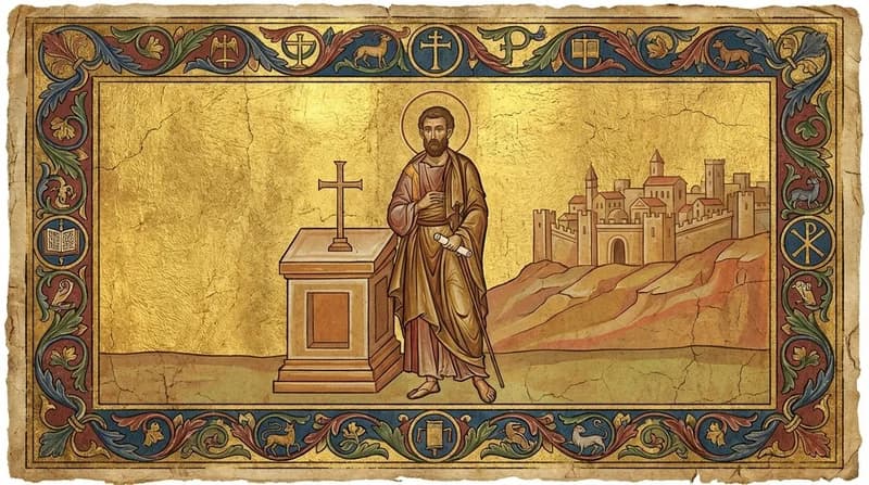 Ilustração do personagem bíblico Timão