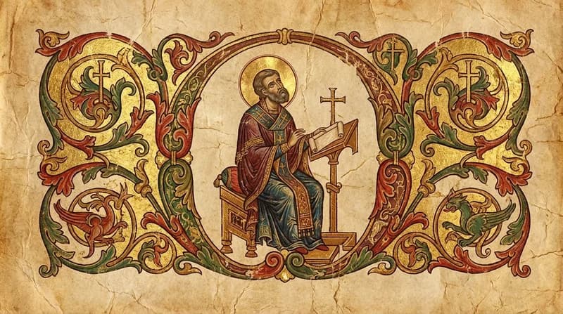 Ilustração do personagem bíblico Timóteo