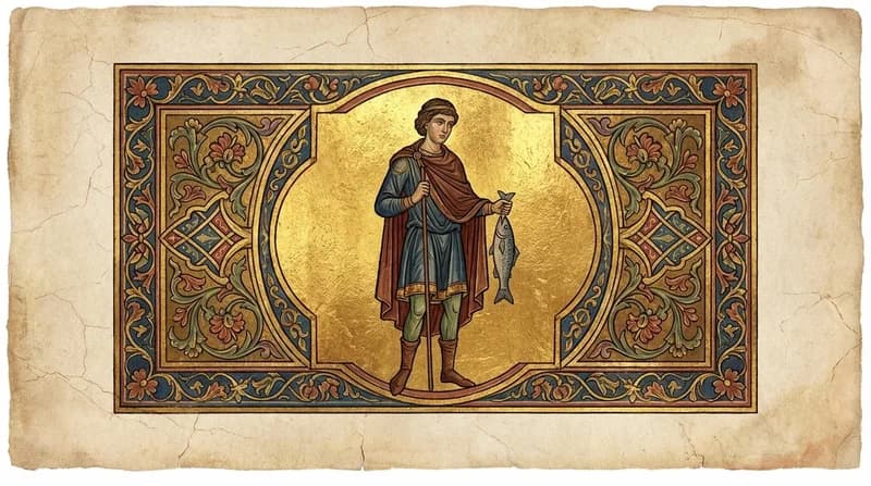 Ilustração do personagem bíblico Tobias