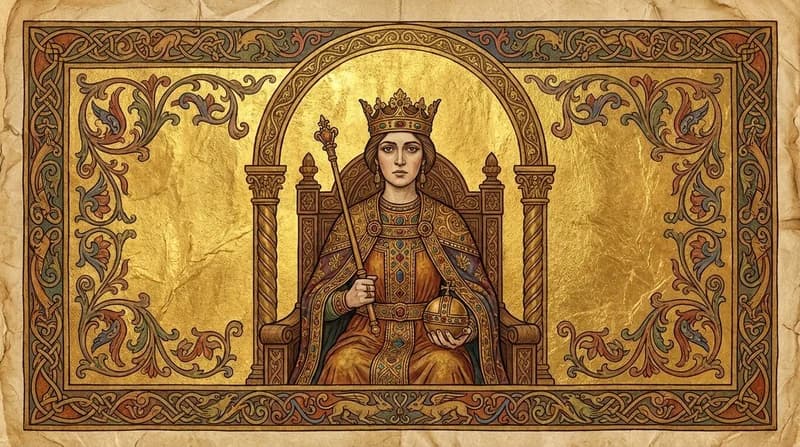 Ilustração do personagem bíblico Zeruia