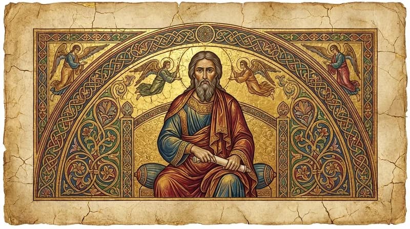 Ilustração do personagem bíblico Zofar