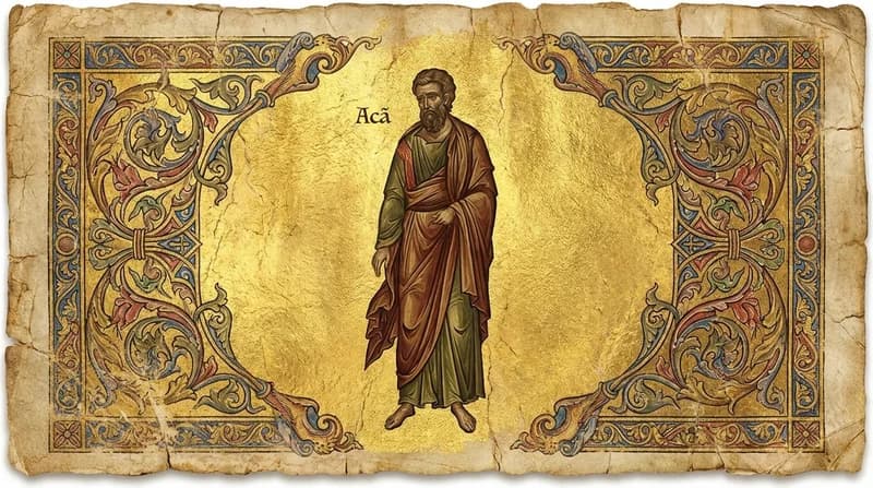 Ilustração do personagem bíblico Acã - Dicionário Bíblico GoBíblia Ilustração do personagem bíblico Acã