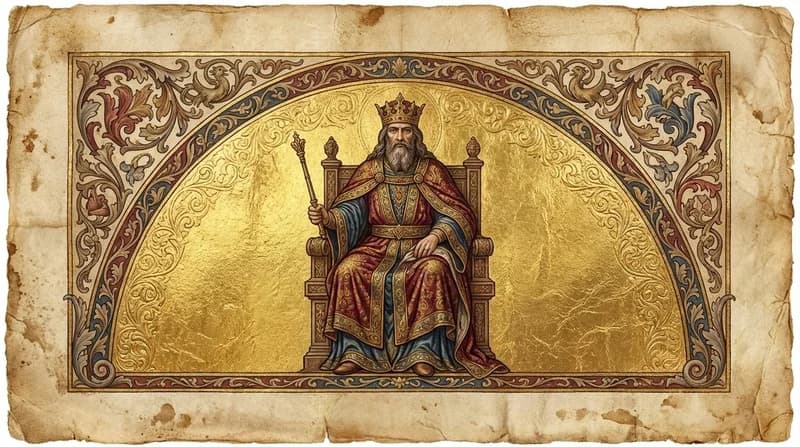 Ilustração do personagem bíblico Agague - Dicionário Bíblico GoBíblia Ilustração do personagem bíblico Agague