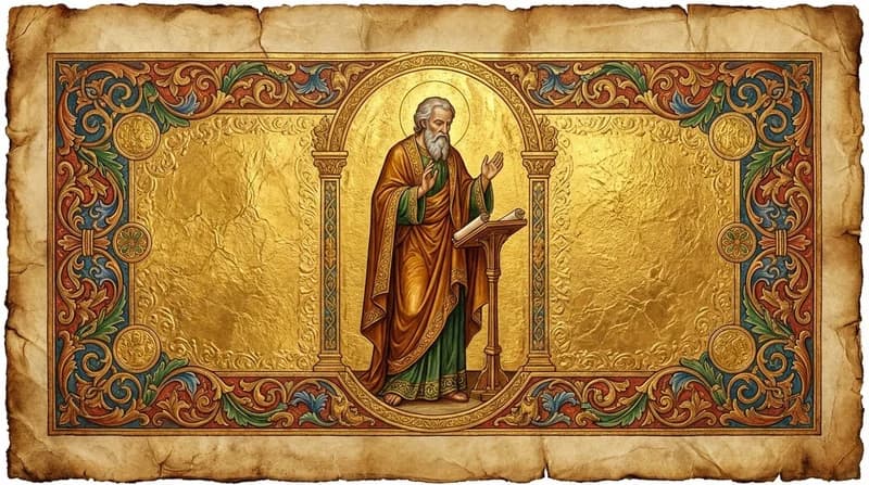 Ilustração do personagem bíblico Ananias - Dicionário Bíblico GoBíblia Ilustração do personagem bíblico Ananias