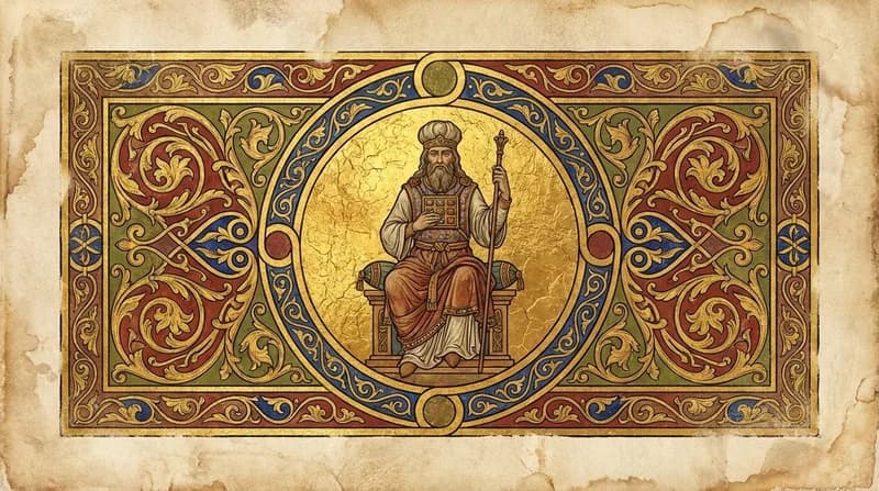 Ilustração do personagem bíblico Arão - Dicionário Bíblico GoBíblia Ilustração do personagem bíblico Arão