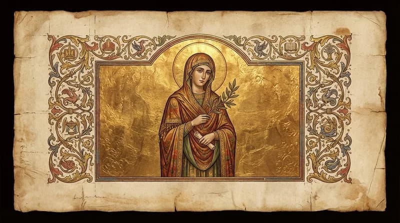 Ilustração do personagem bíblico Carmela - Personagens Bíblicos GoBíblia Ilustração do personagem bíblico Carmela