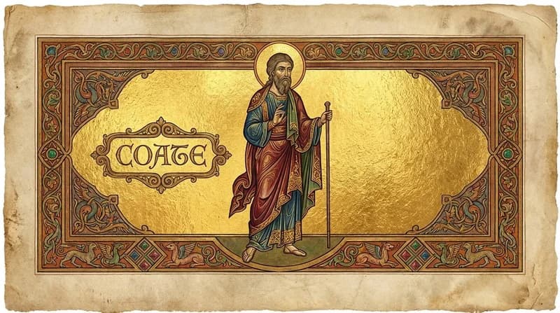 Ilustração do personagem bíblico Coate - Dicionário Bíblico GoBíblia Ilustração do personagem bíblico Coate