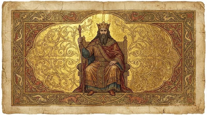 Ilustração do personagem bíblico Eglom - Personagens Bíblicos GoBíblia Ilustração do personagem bíblico Eglom