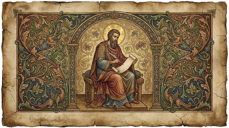 Ilustração do personagem bíblico Hanani - Dicionário Bíblico GoBíblia Ilustração do personagem bíblico Hanani