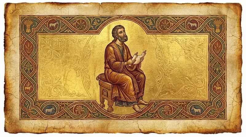 Ilustração do personagem bíblico Issacar - Dicionário Bíblico GoBíblia Ilustração do personagem bíblico Issacar