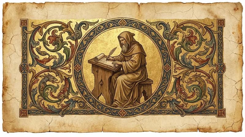 Ilustração do personagem bíblico Jerônimo - Personagens Bíblicos GoBíblia Ilustração do personagem bíblico Jerônimo