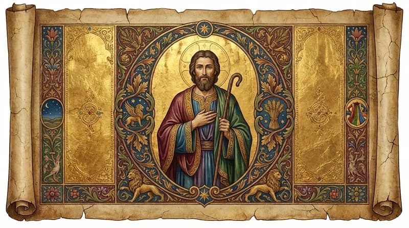 Ilustração do personagem bíblico José - Personagens Bíblicos GoBíblia Ilustração do personagem bíblico José