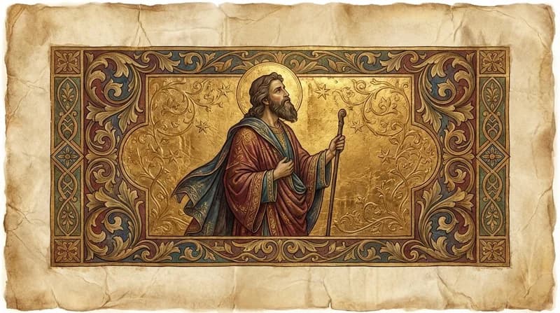 Ilustração do personagem bíblico Josué - Personagens Bíblicos GoBíblia Ilustração do personagem bíblico Josué