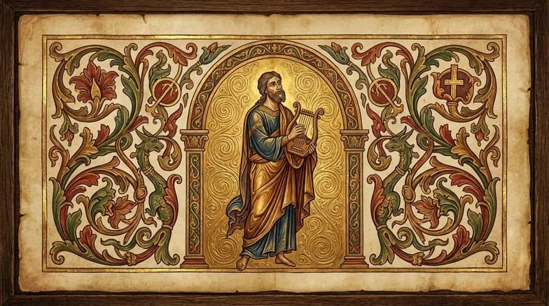 Ilustração do personagem bíblico Jubal - Personagens Bíblicos GoBíblia Ilustração do personagem bíblico Jubal