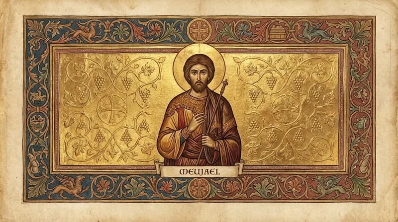 Ilustração do personagem bíblico Meujael - Personagens Bíblicos GoBíblia Ilustração do personagem bíblico Meujael