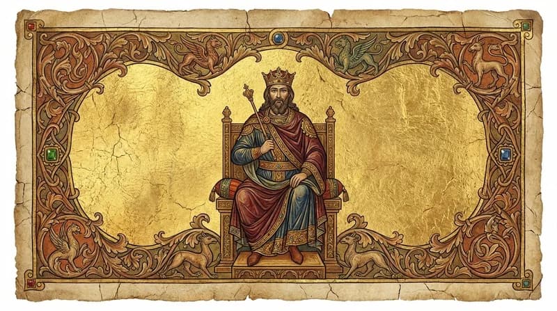 Ilustração do personagem bíblico Naamã - Personagens Bíblicos GoBíblia Ilustração do personagem bíblico Naamã